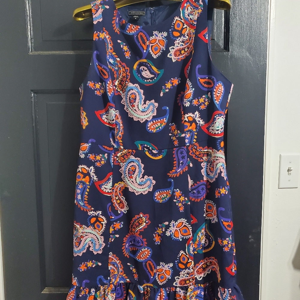 Metaphor Paisley Dress. Size 10.